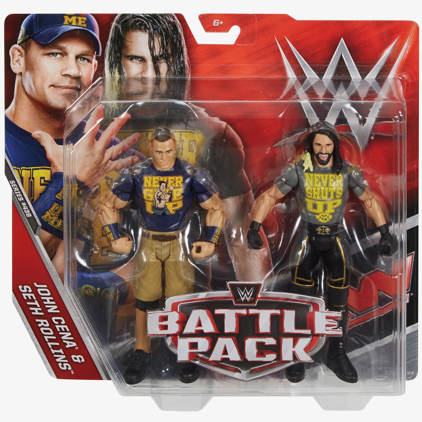 John Cena & Seth Rollins - WWE Battle Pack Series #43 B