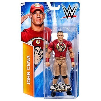 John Cena  - WWE Superstar Entrances Series Action Figure (With T-Shirt)