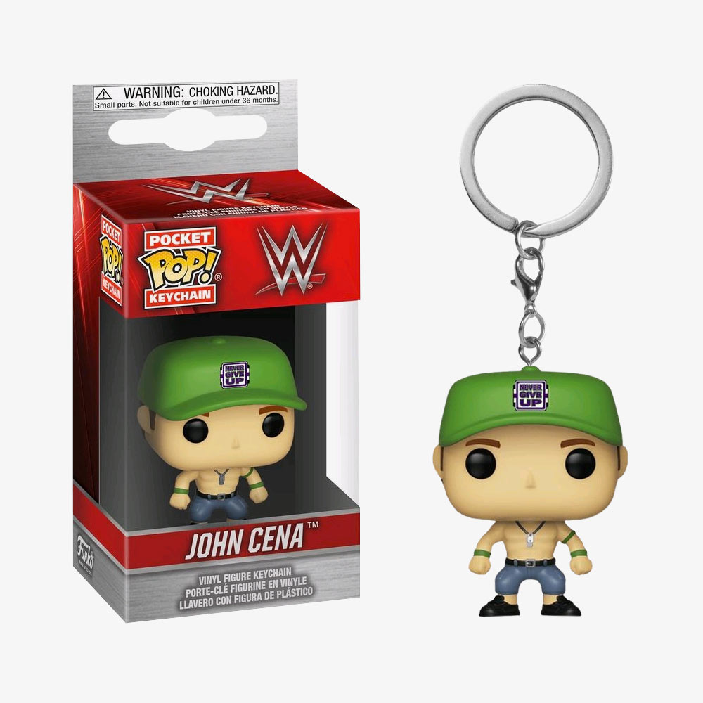 John Cena WWE Pocket Keychain