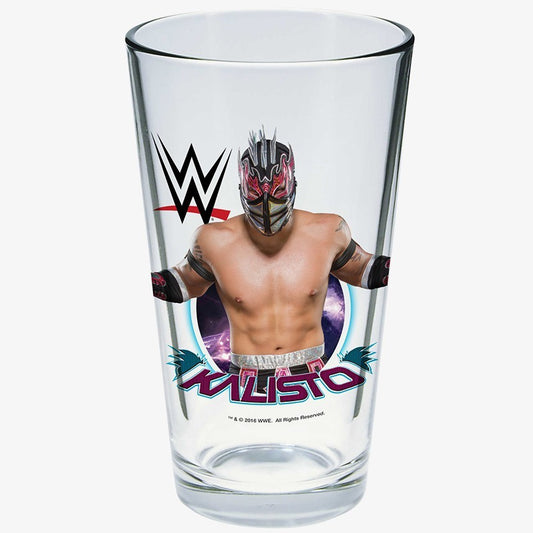 Kalisto WWE Toon Tumbler Pint Glass