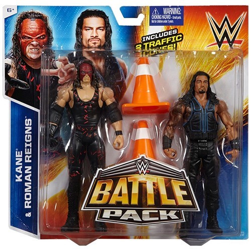 Kane &amp; Roman Reigns - WWE Battle Pack Series #35 Action Figures