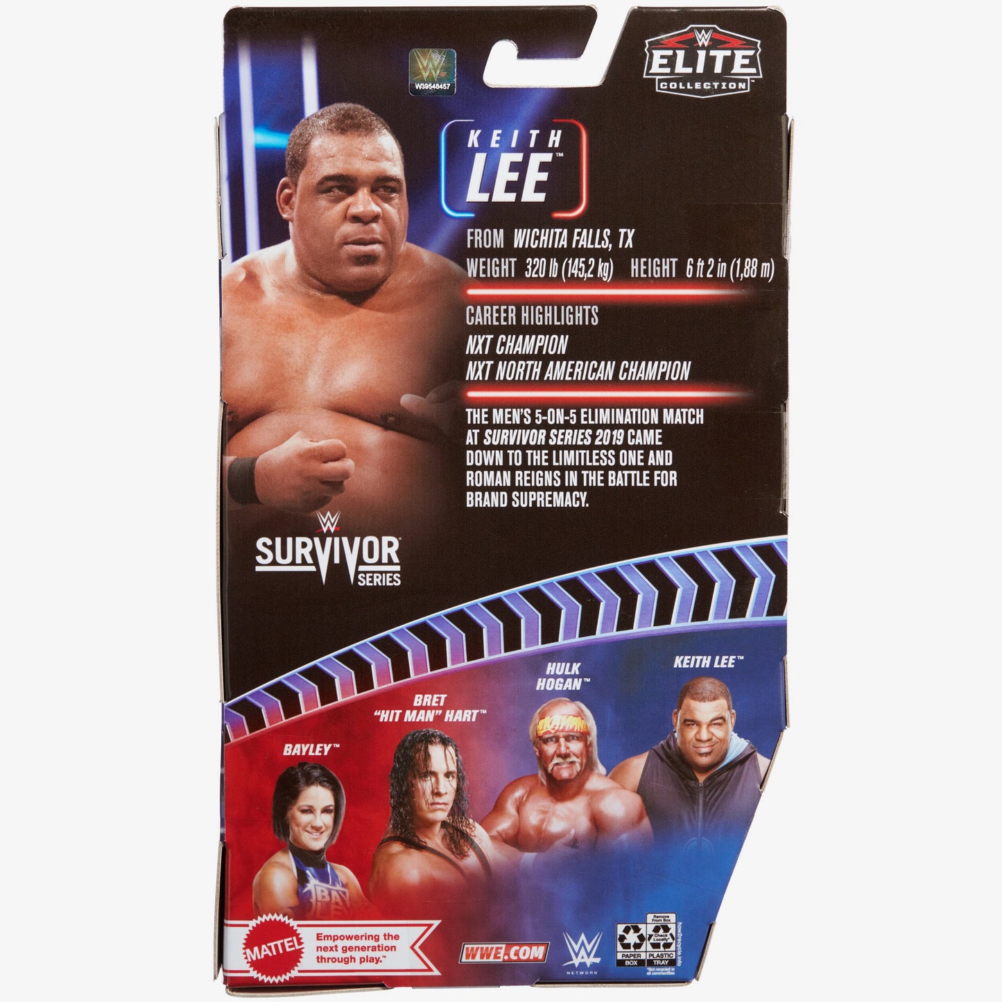 Keith Lee WWE Survivor Series 2021 Elite Collection Series