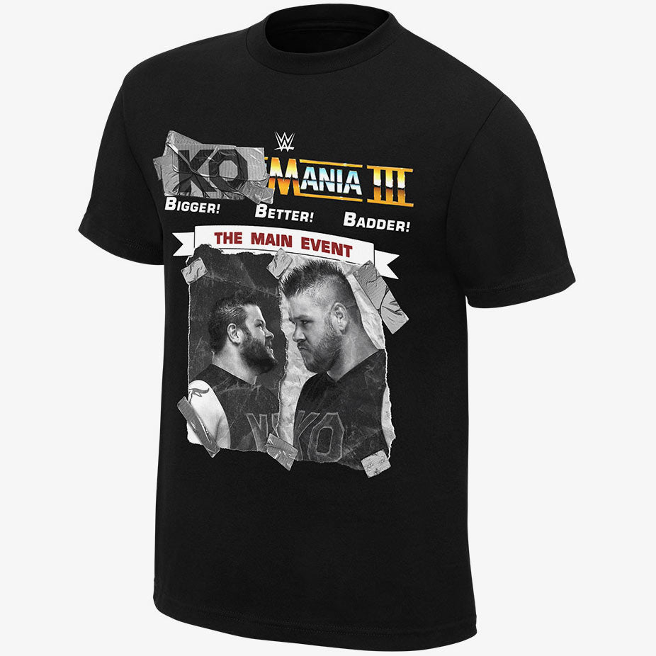 Kevin Owens - KO-Mania 3 - Men's WWE Authentic T-Shirt