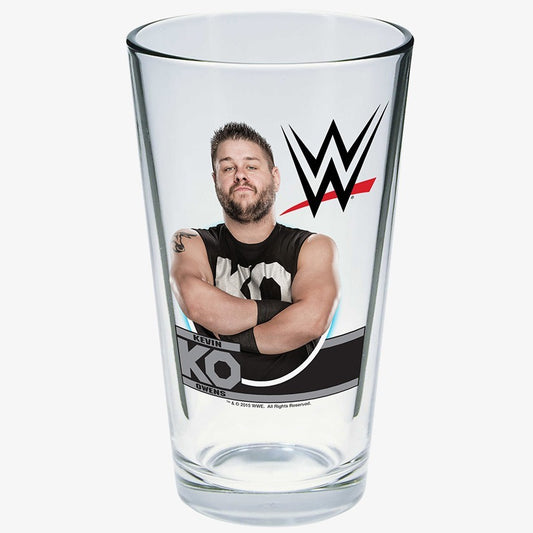 Kevin Owens WWE Toon Tumbler Pint Glass