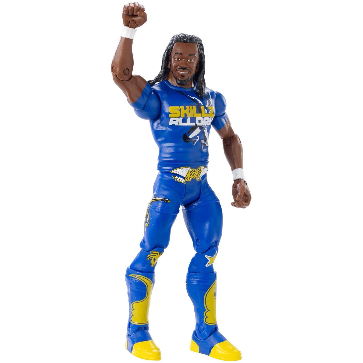 Kofi Kingston  - WWE Superstar Entrances Series Action Figure (With T-Shirt)