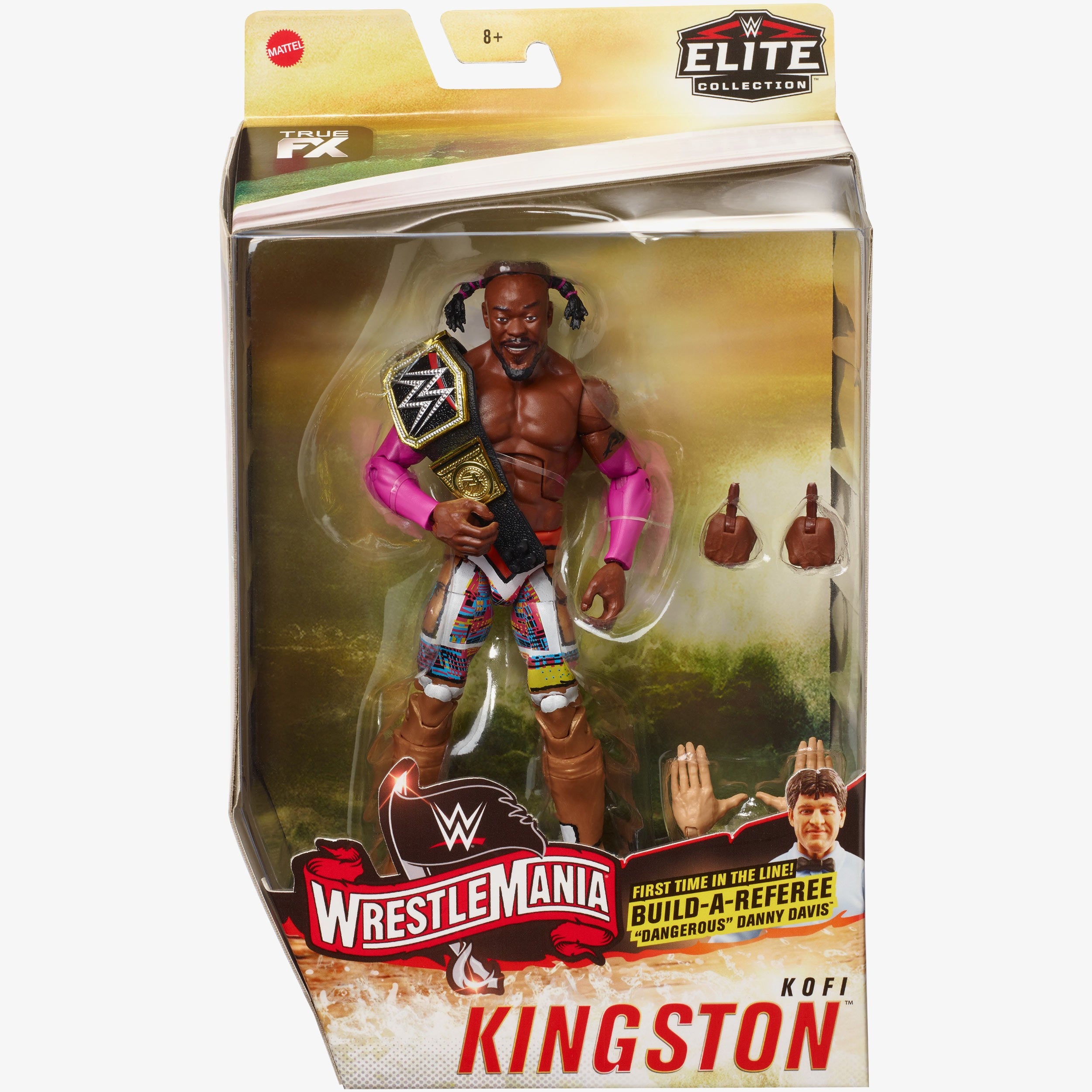 Dangerous Danny Davis WWE Elite Wrestlemania 36 deals BAF