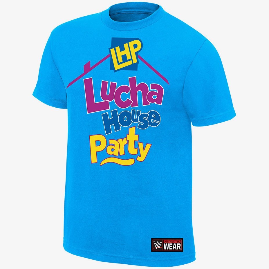 Lucha House Party "LHP" Men's WWE Authentic T-Shirt