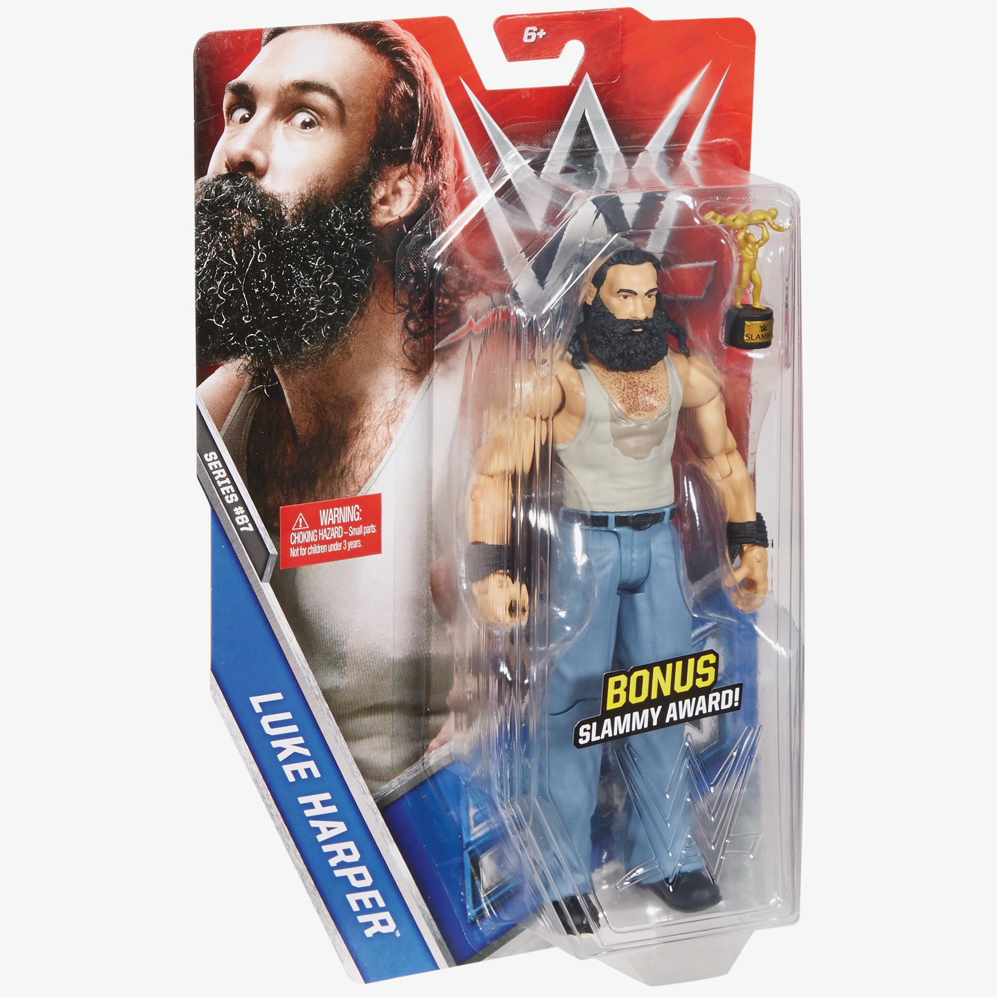 Luke Harper - WWE Basic Series #67 (With Bonus Slammy Award)