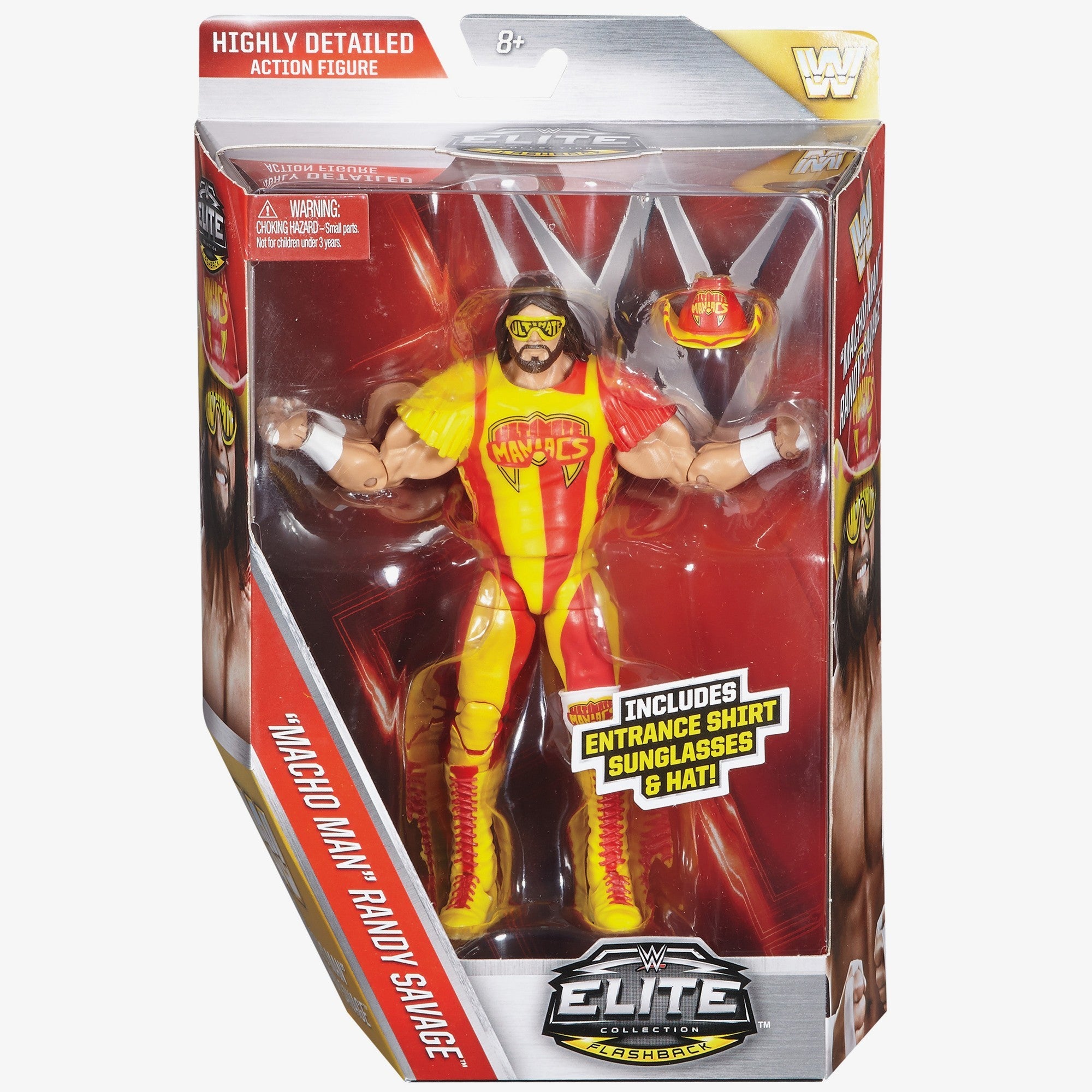 Macho Man Randy Savage WWE Elite Collection Series #44 – wrestlingshop.com