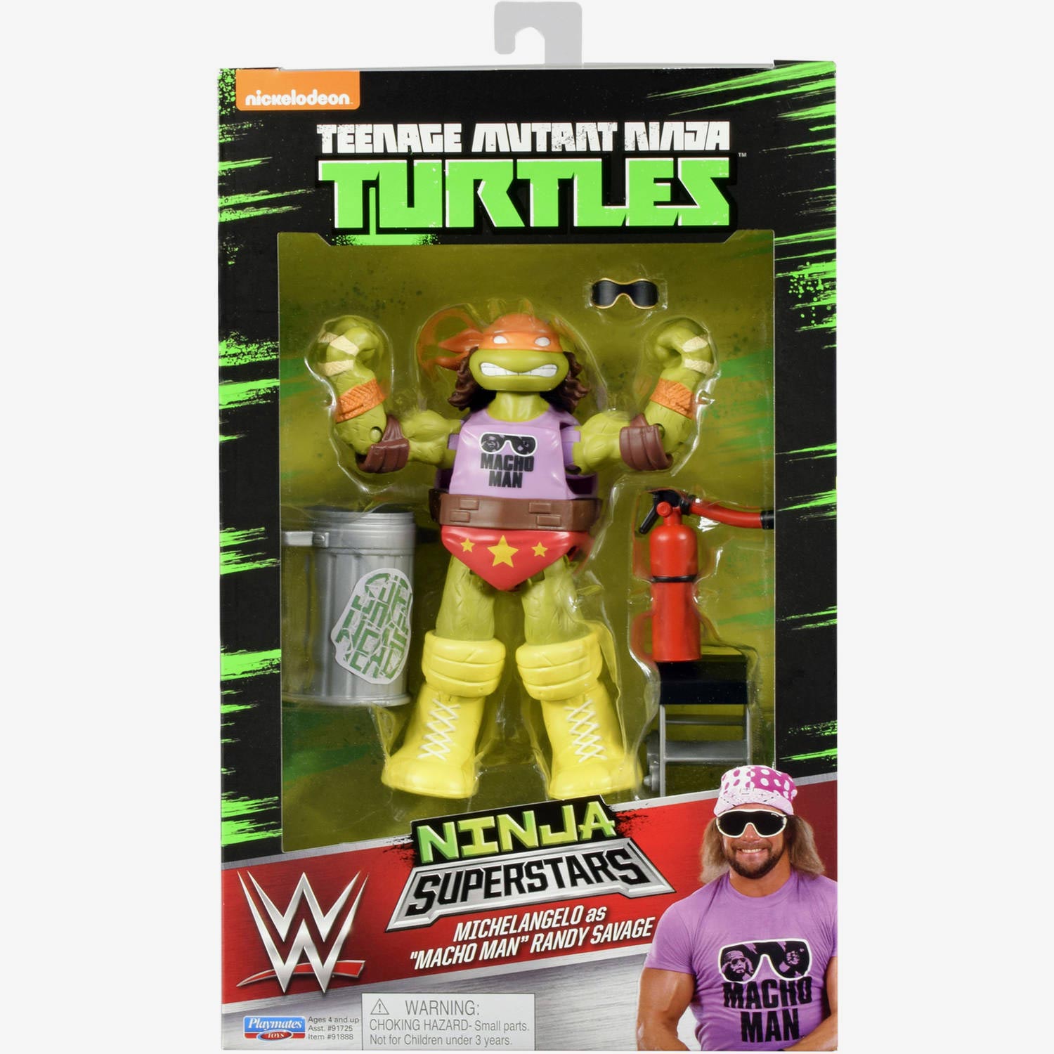 Macho Man Randy Savage - Teenage Mutant Ninja Turtles Series #1 ...