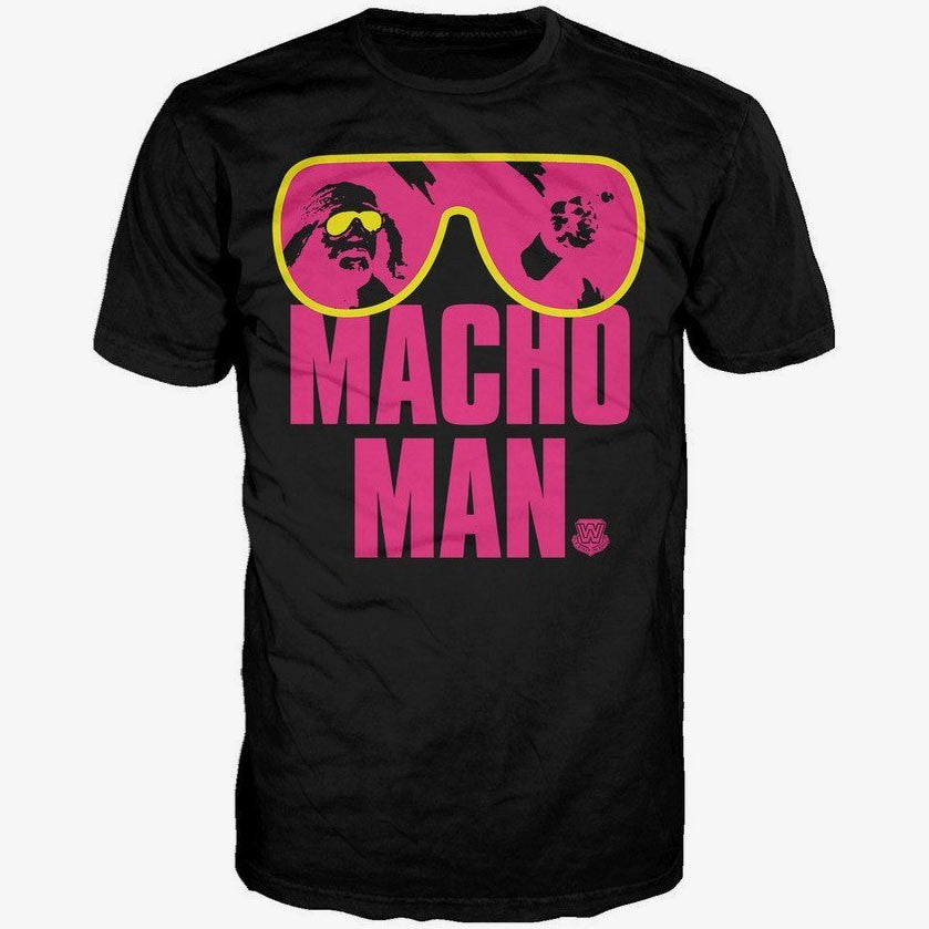 Macho Man Shades WWE T-Shirt – wrestlingshop.com