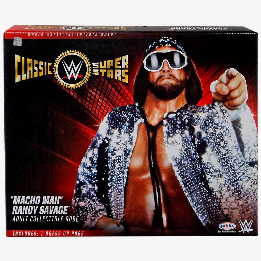 Macho Man Randy Savage Adult Collectible Robe – wrestlingshop.com