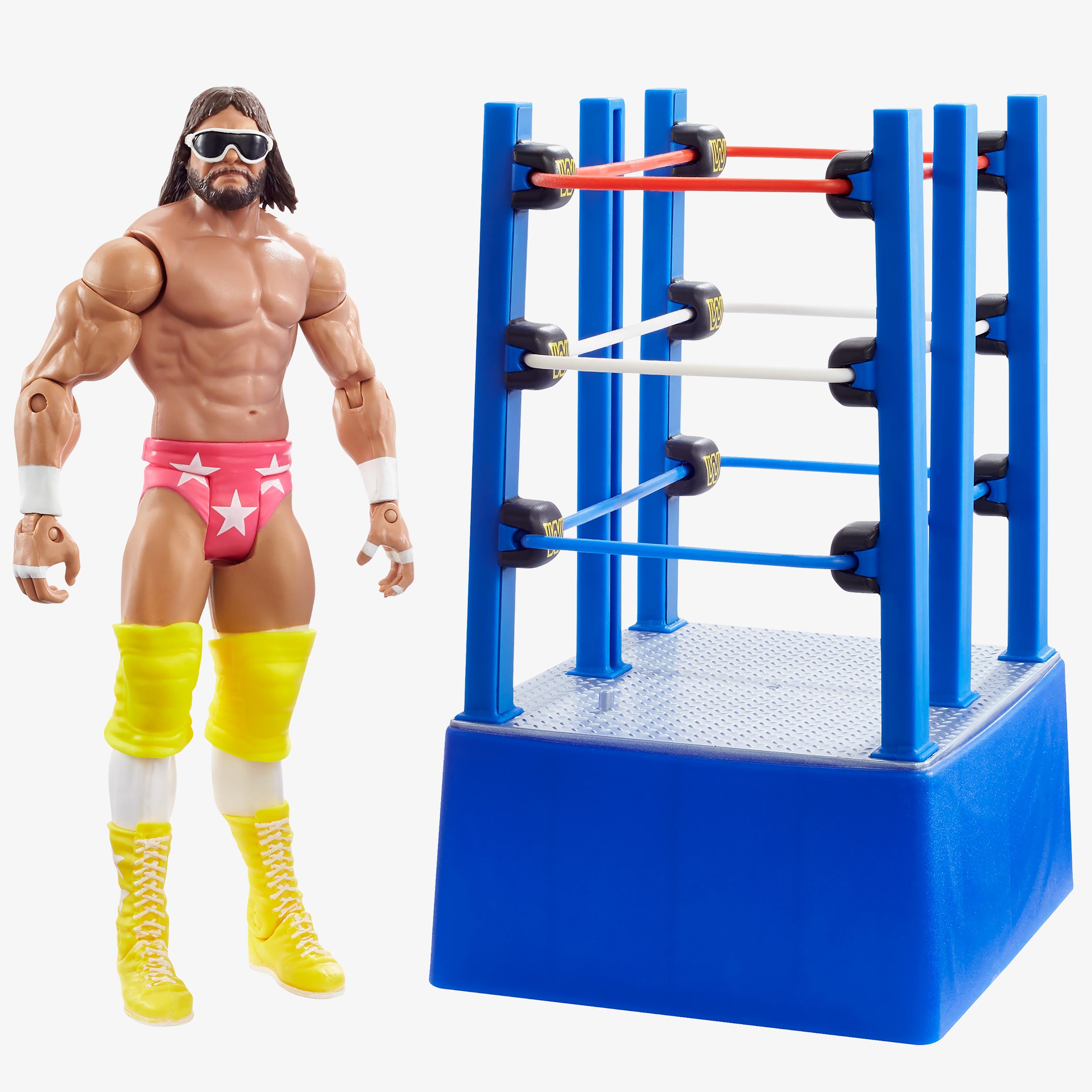 Wwe macho man clearance action figure