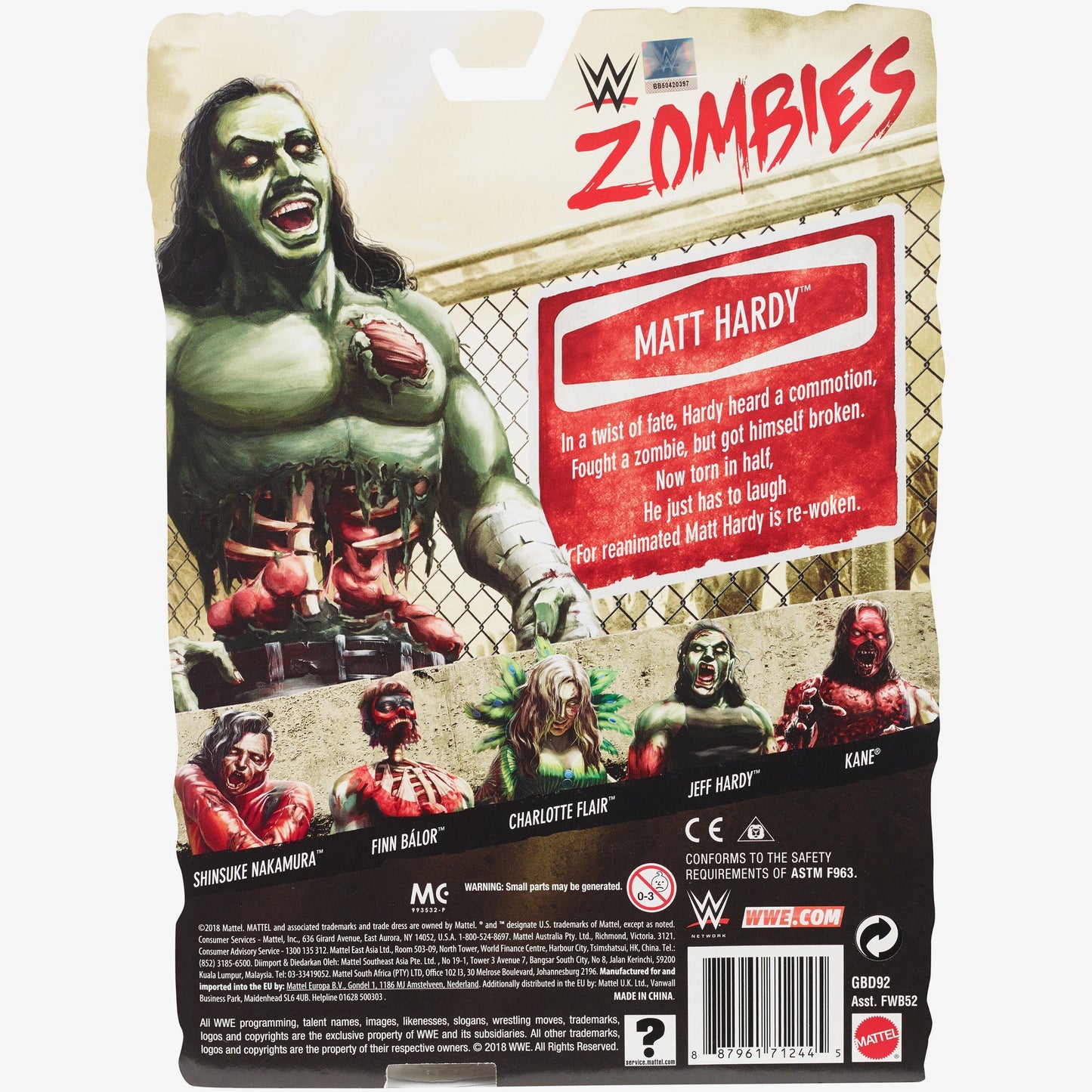 Matt Hardy - WWE Zombies Series #3