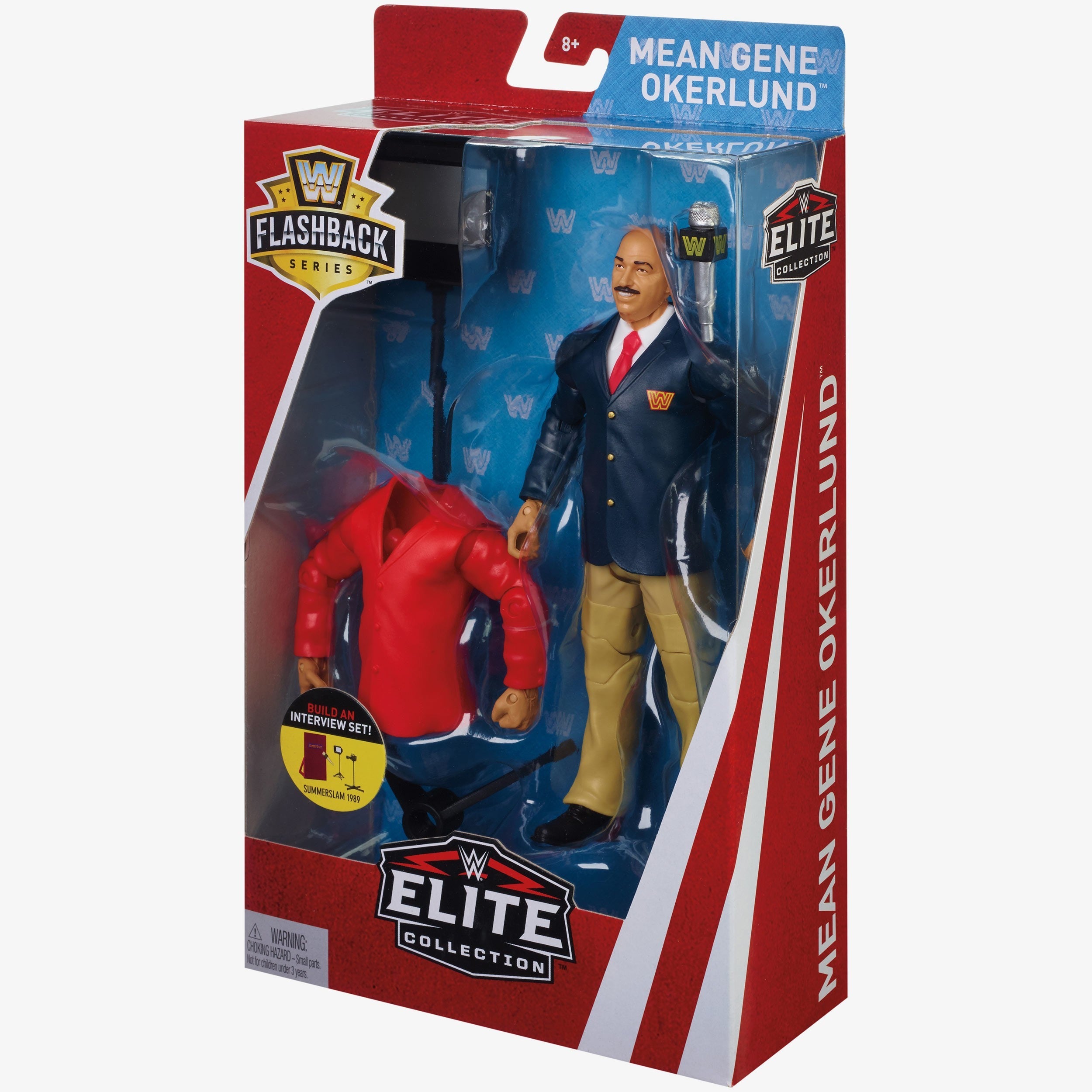 WWE Action Figure - Main Event Showdown Series #19 - Mean Gene Okerlund & Hulk Hogan WWE Action Figure - Main Event Showdown Series #19 - Mean Gene Okerlund & Hulk Hogan