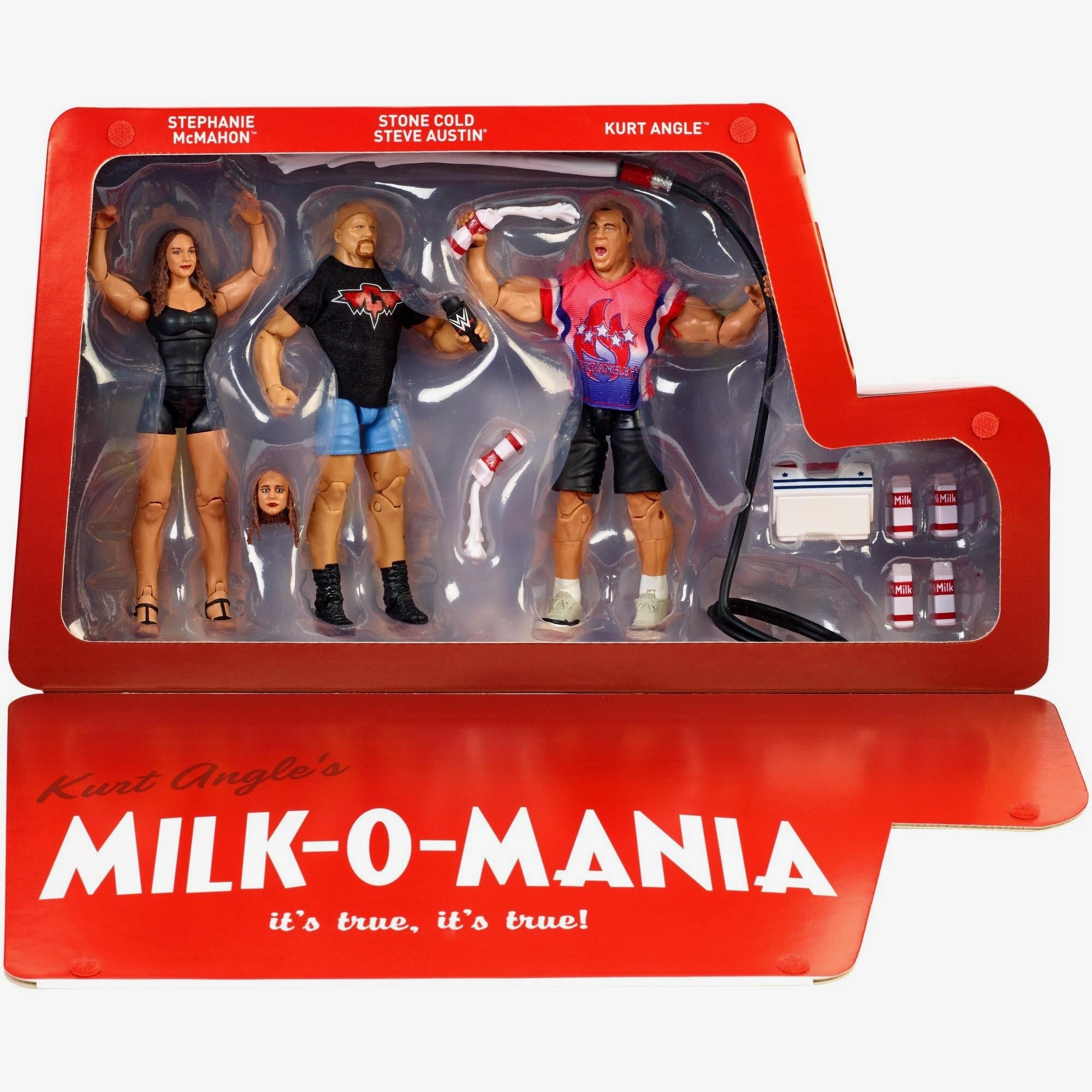 Wwe milkomania action offers figure