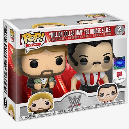 Million Dollar Man & IRS WWE POP!