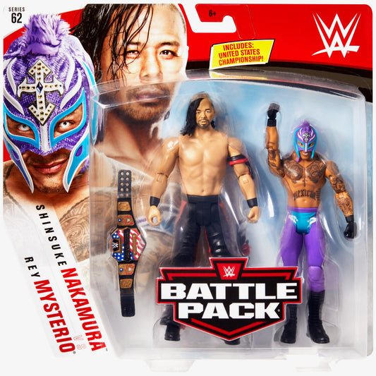 Shinsuke Nakamura & Rey Mysterio - WWE Battle Pack Series #62