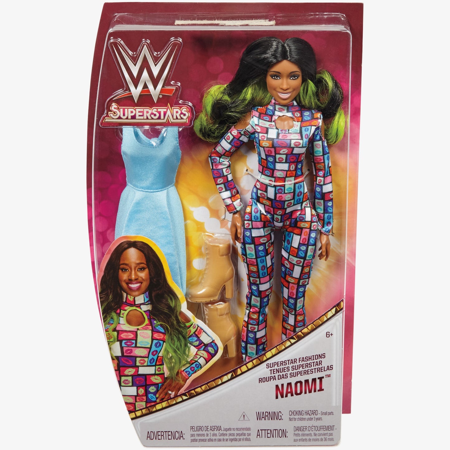 Naomi - 12 inch WWE Fashion Doll (With Exra Accessories)