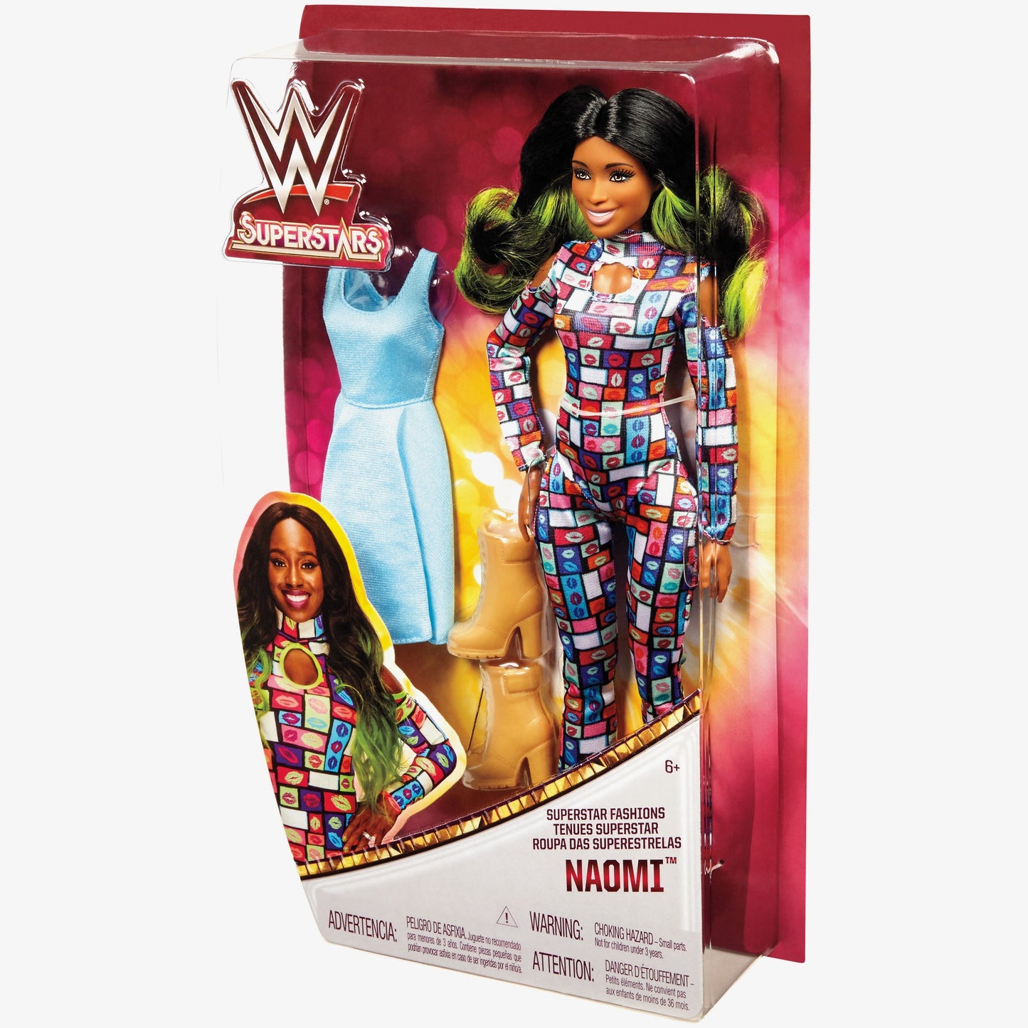 Naomi - 12 inch WWE Fashion Doll (With Exra Accessories)