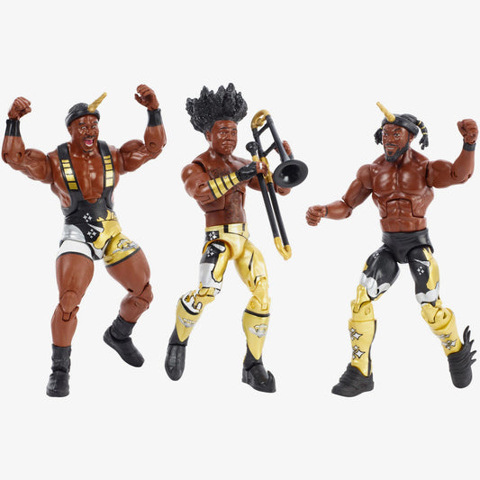 The New Day Booty O's Cereal Box - WWE Elite Collection (3-Pack)