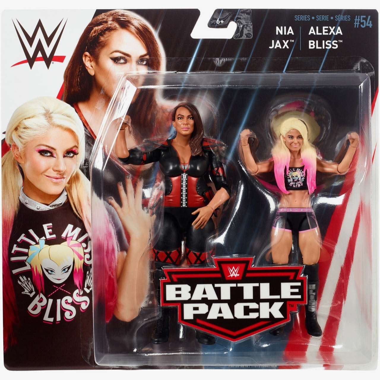 Alexa Bliss & Nia Jax - WWE Battle Pack Series #54