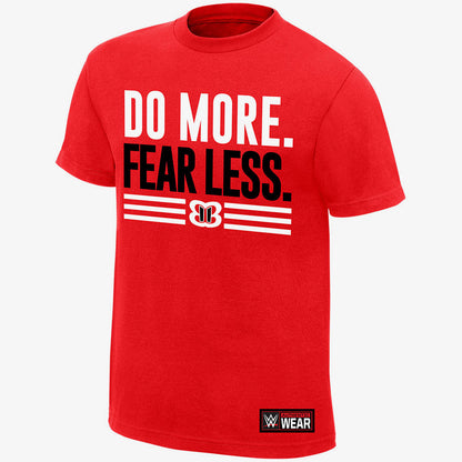 Nikki Bella "Do More, Fear Less" Men's WWE Authentic T-Shirt (Red)