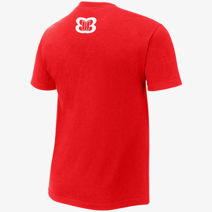 Nikki Bella "Do More, Fear Less" Men's WWE Authentic T-Shirt (Red)