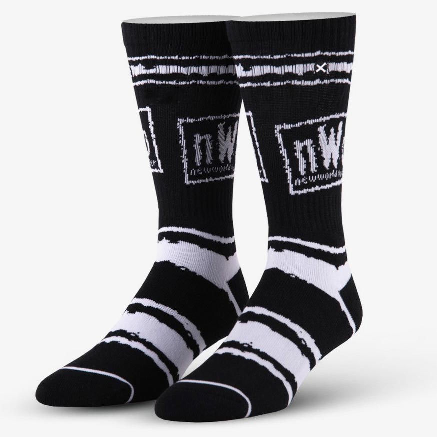 nWo New World Order WWE Knit Socks