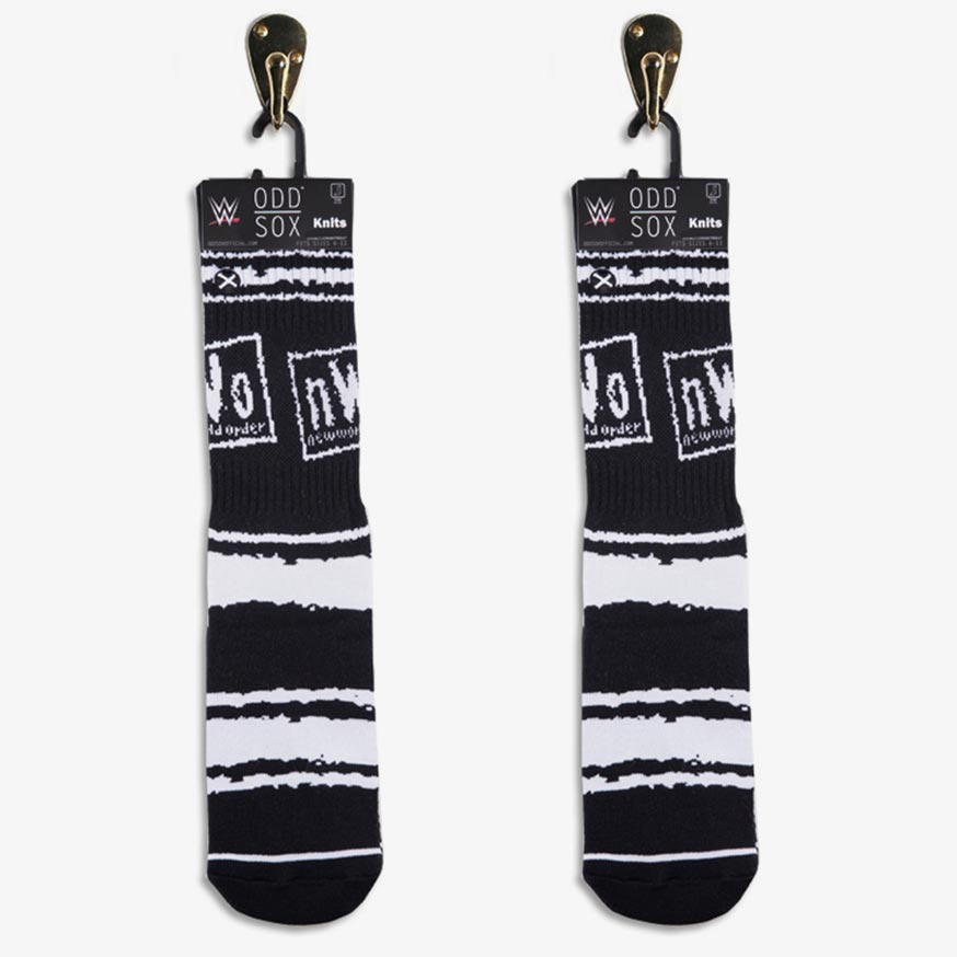 nWo New World Order WWE Knit Socks