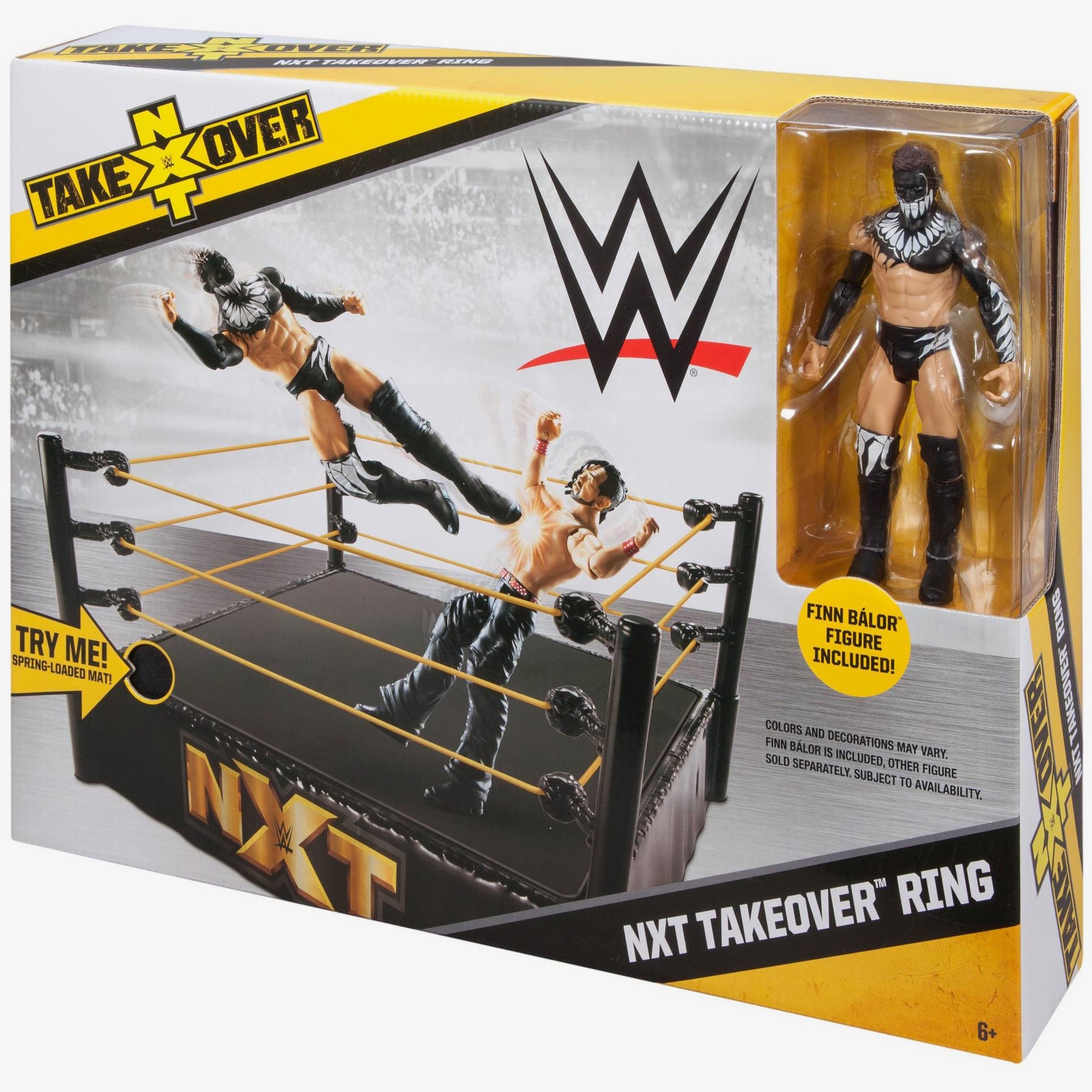 NXT Takeover Ring Playset (Includes Finn Balor)