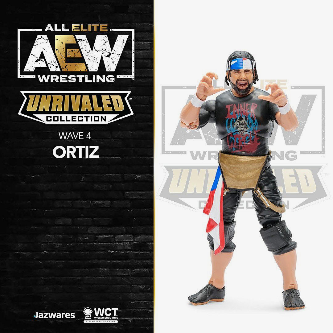 Ortiz - AEW Unrivaled Collection Series #4 (Damaged packaging)
