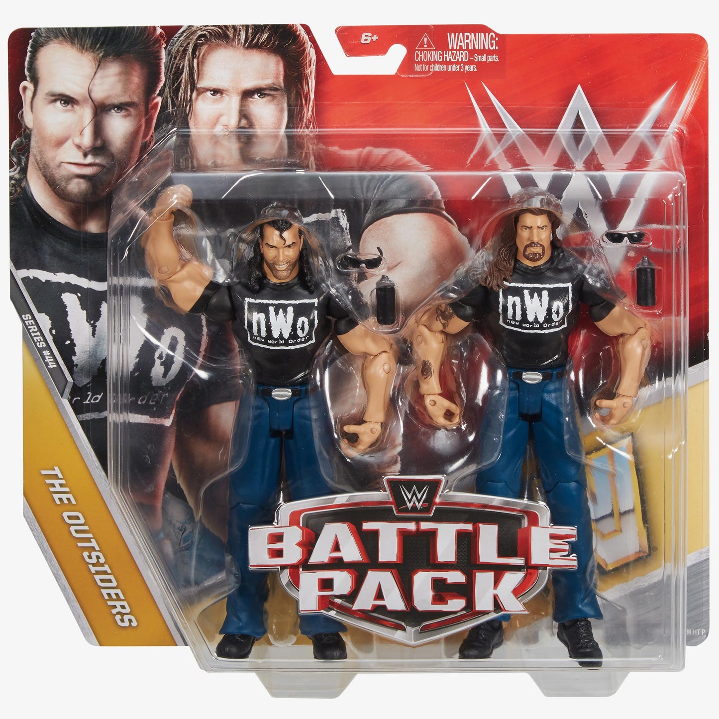 Scott Hall & Kevin Nash (The Outsiders) - WWE Battle Pack Series #44