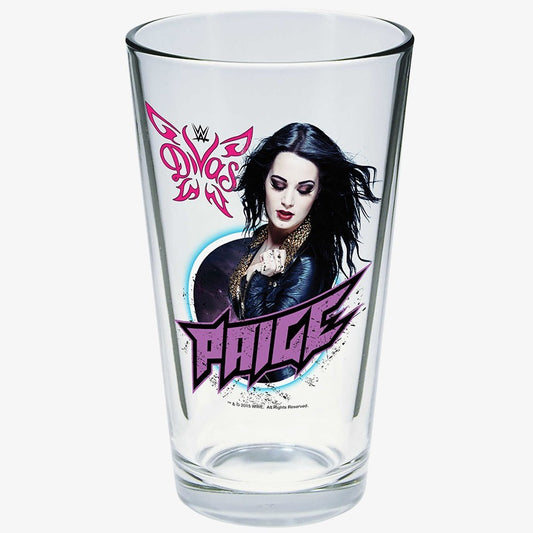 Paige WWE Toon Tumbler Pint Glass