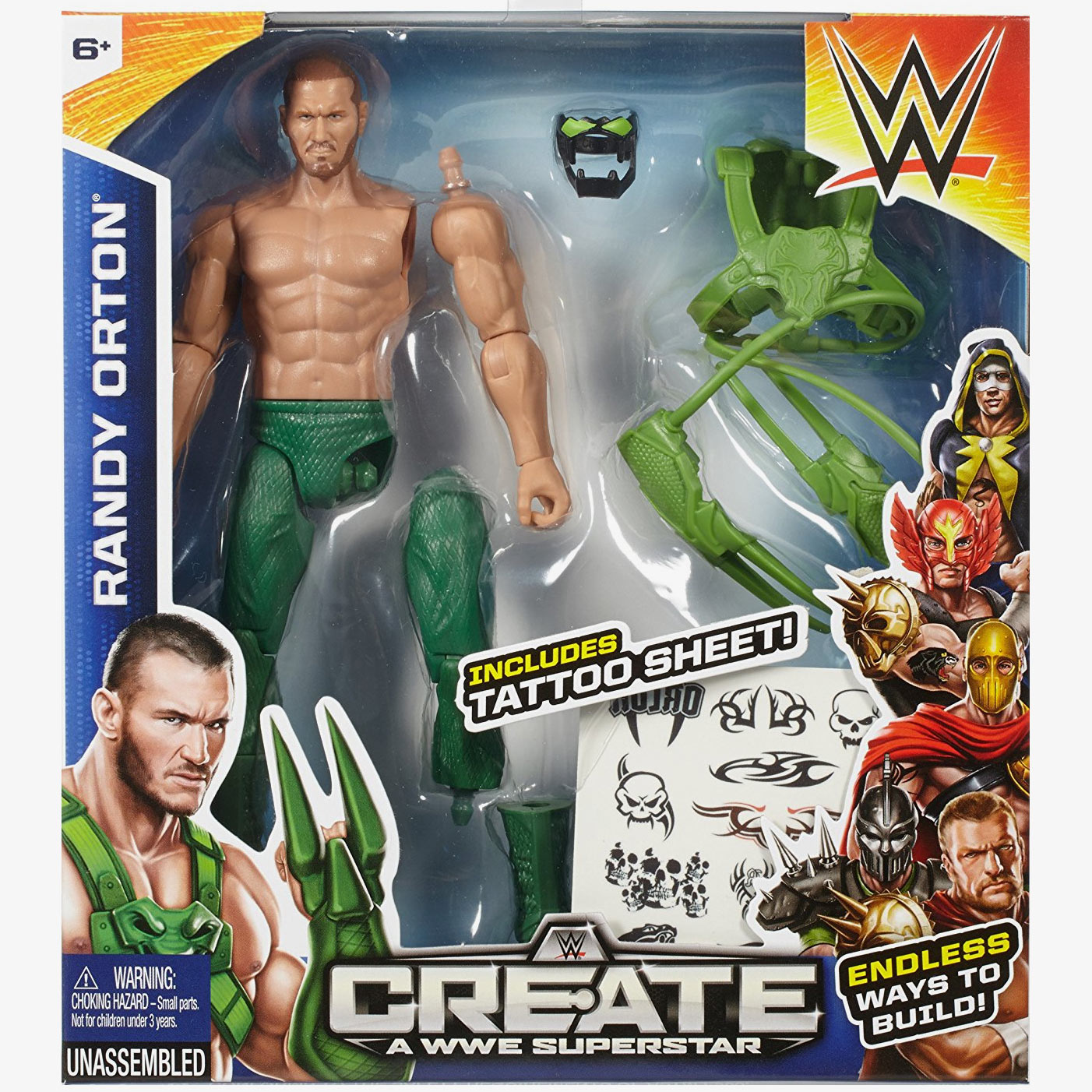 Randy Orton - Create a WWE Superstar (Viper Set)