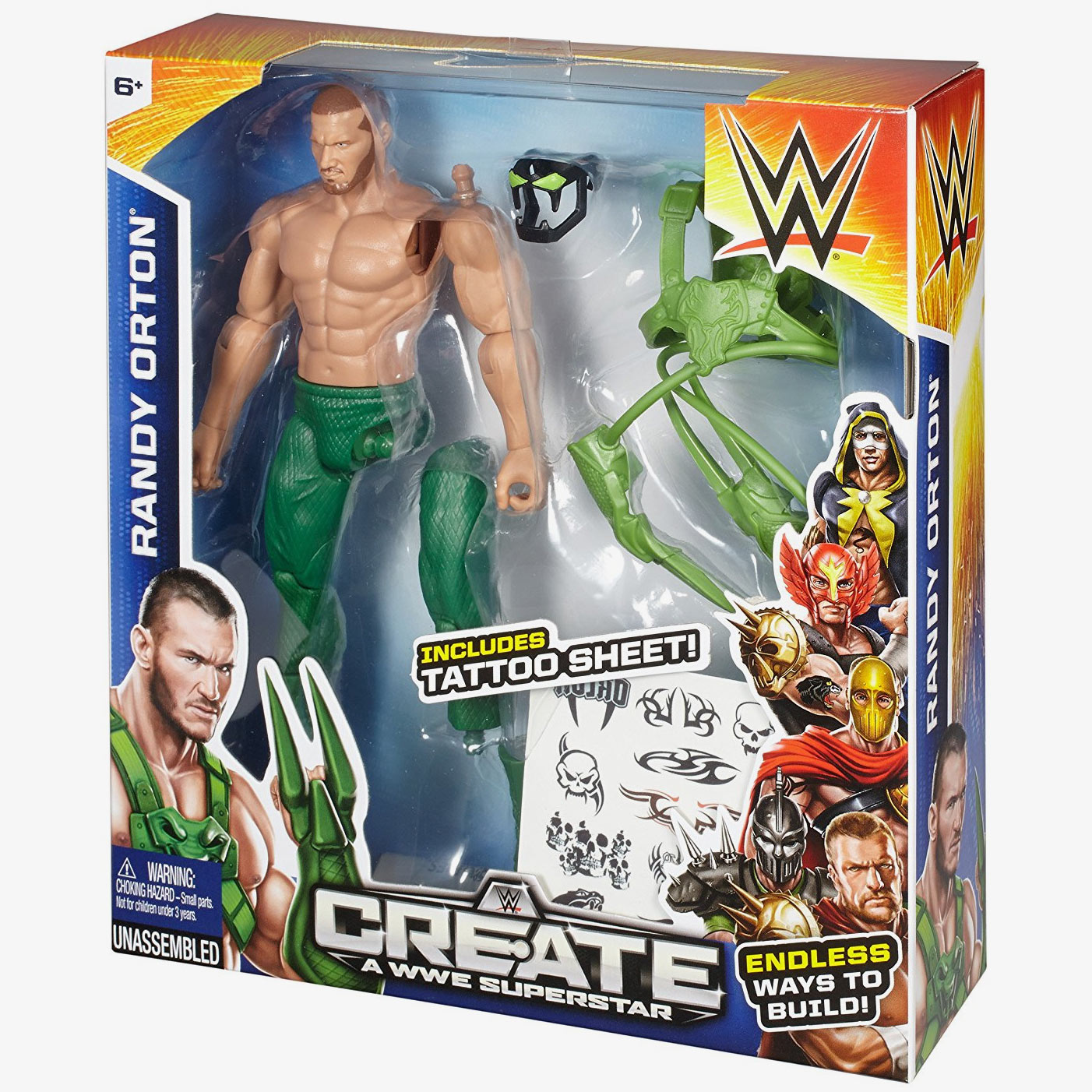 Randy Orton - Create a WWE Superstar (Viper Set)