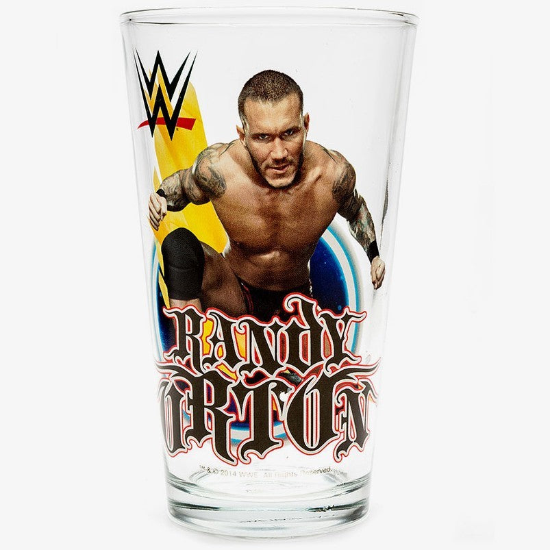 Randy Orton WWE Toon Tumbler Pint Glass