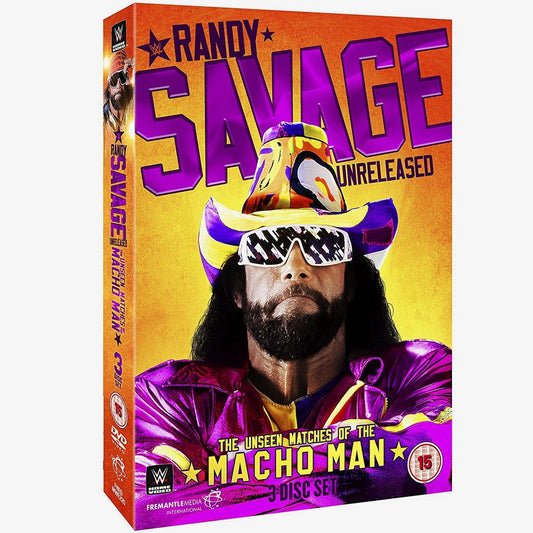 WWE Randy Savage Unreleased - The Unseen Matches Of The Macho Man DVD