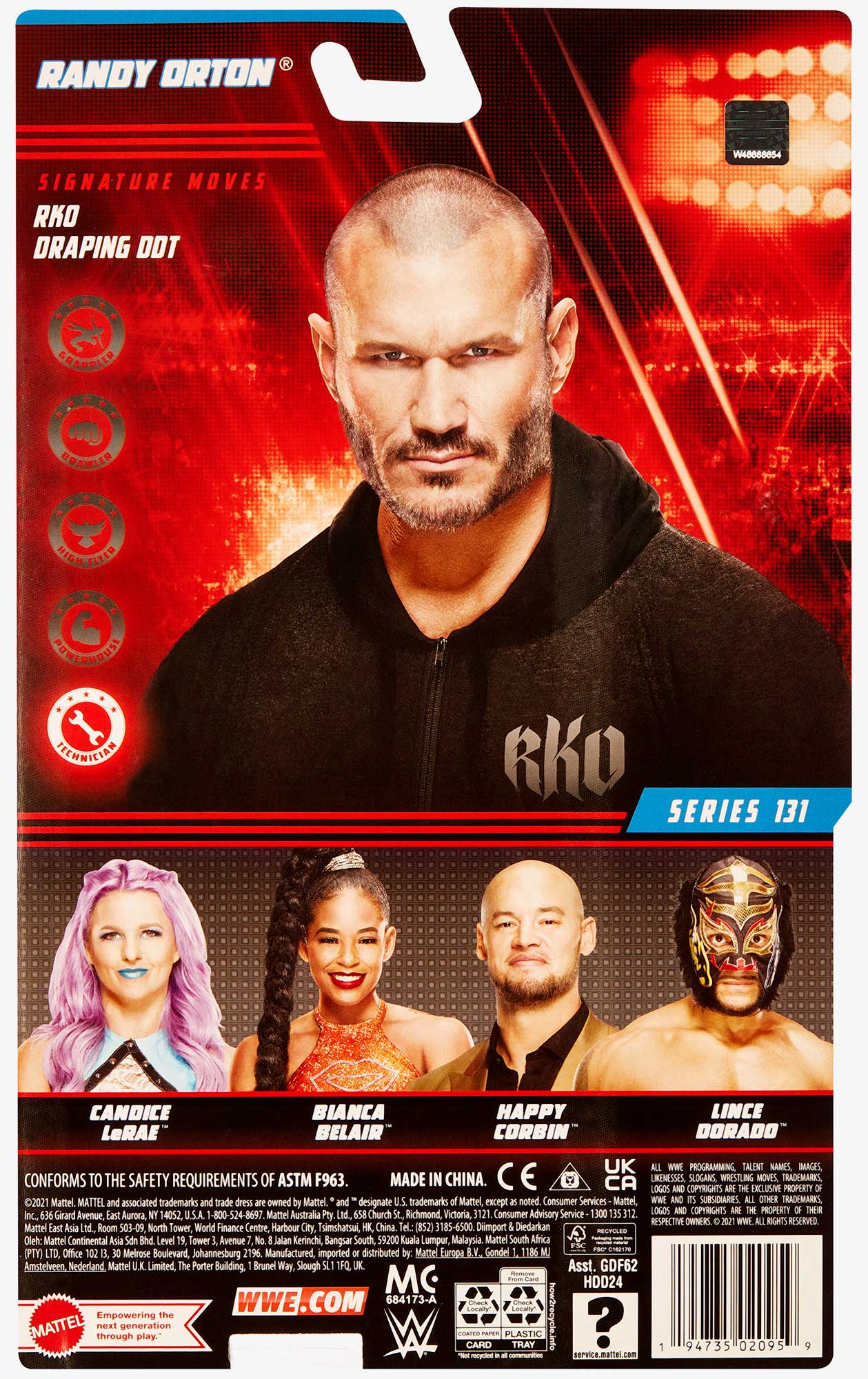 Randy Orton - WWE Basic Series #131 Action Figure – wrestlingshop.com