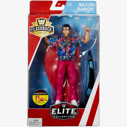 Razor Ramon - WWE Flashback Elite Series #2 (Build a Heartbreak Hotel Set)