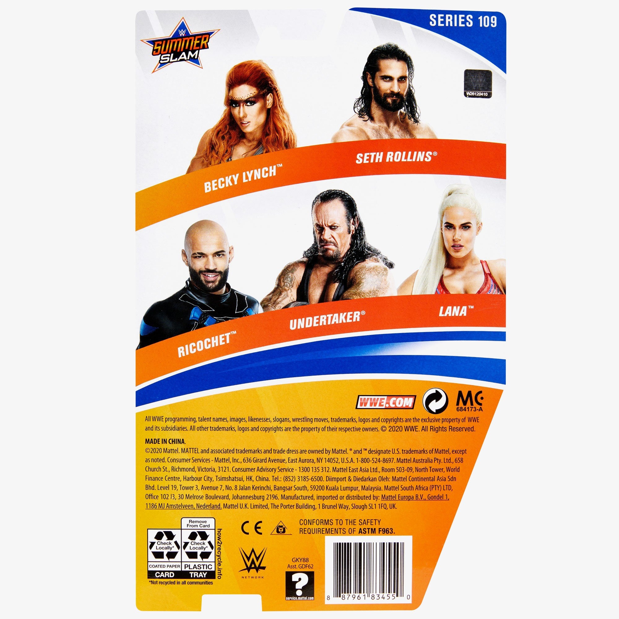 Seth Rollins - WWE Basic Series #109 (SummerSlam 2020 Heritage)