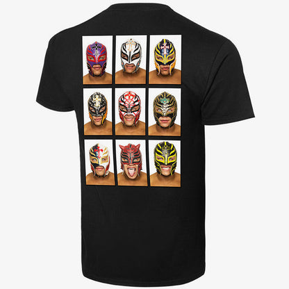 Rey Mysterio - Man of Many Masks - Mens Retro WWE T-Shirt