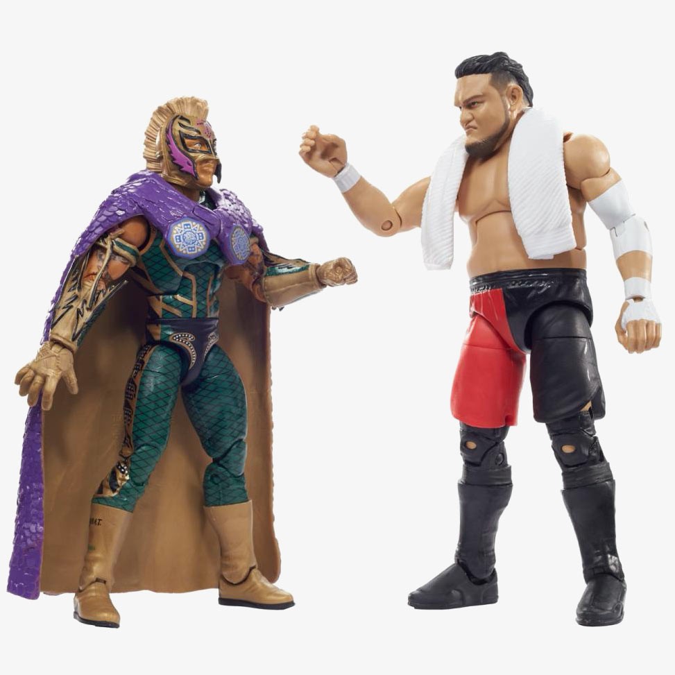 Rey Mysterio & Samoa Joe WWE Elite Collection 2-Pack Series