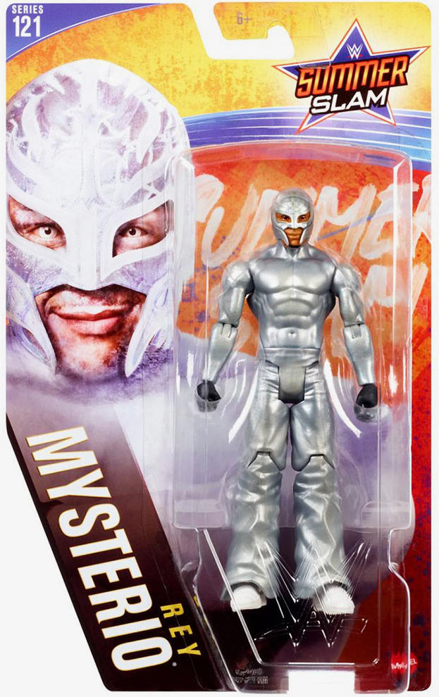 Rey Mysterio - WWE Basic Series #121 (SummerSlam 2021 Heritage) Action ...