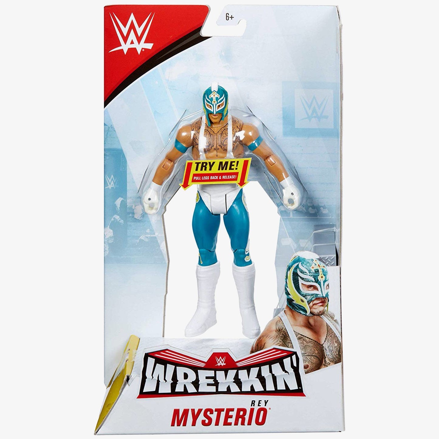 Rey Mysterio WWE Wrekkin' Figures Series (With Ring Stairs)