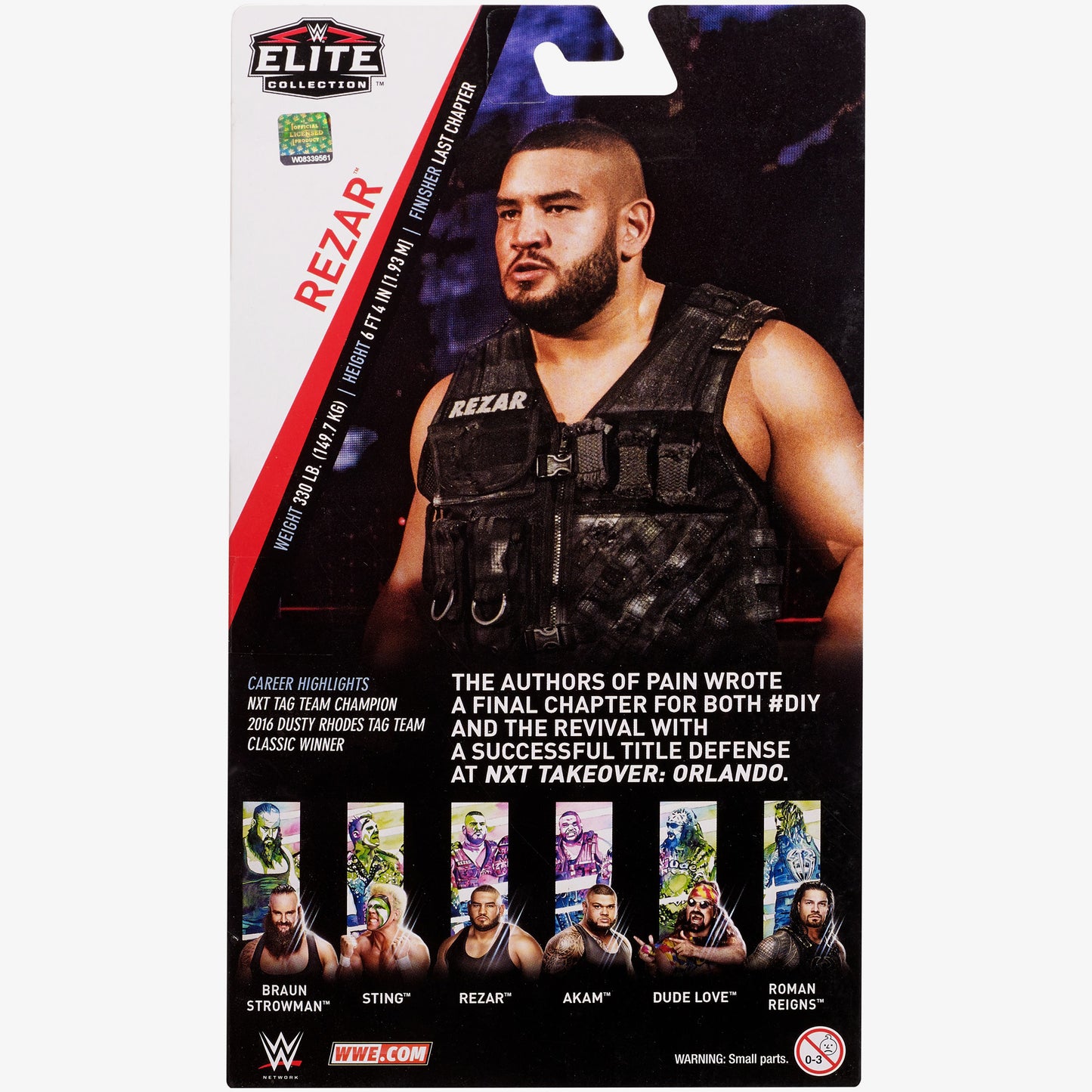 Rezar (Authors of Pain) WWE Elite Collection Series #62