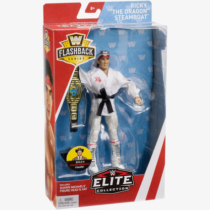 Ricky the Dragon Steamboat - WWE Flashback Elite Series #3 (Build a Figure)