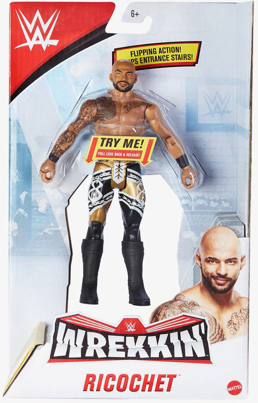 Ricochet WWE Wrekkin' Series #6 (With Ring Stairs)