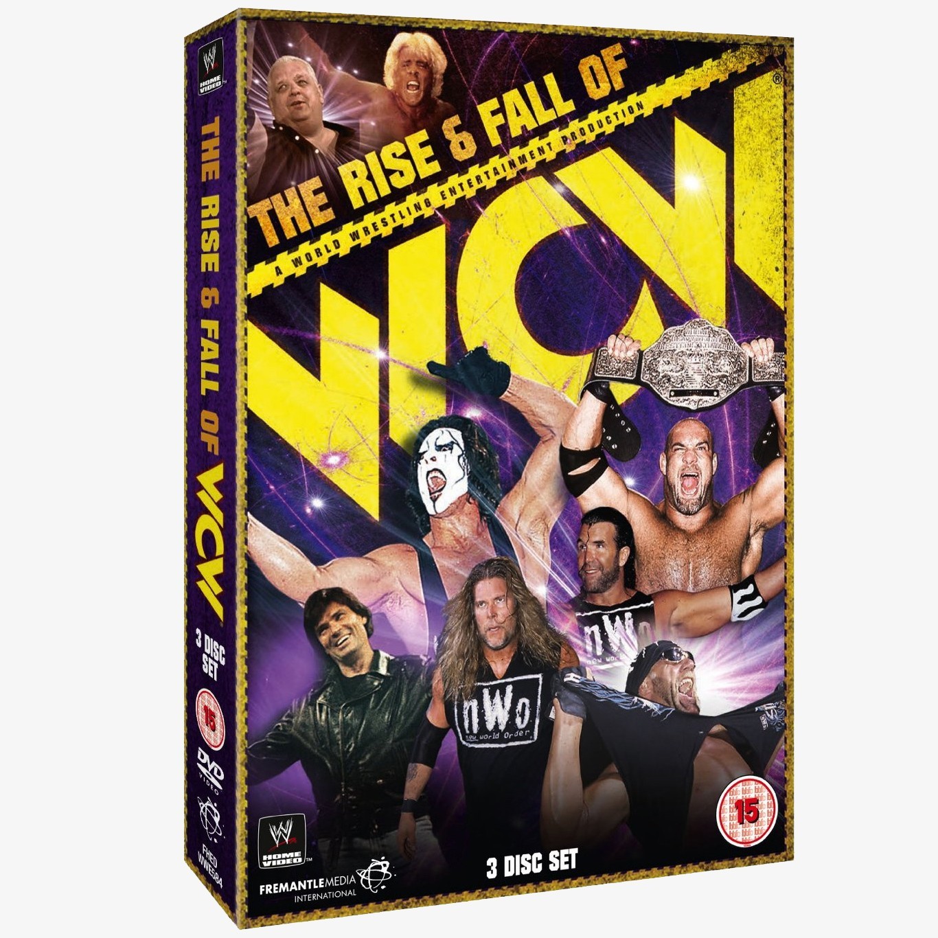 The Rise and Fall of WCW DVD