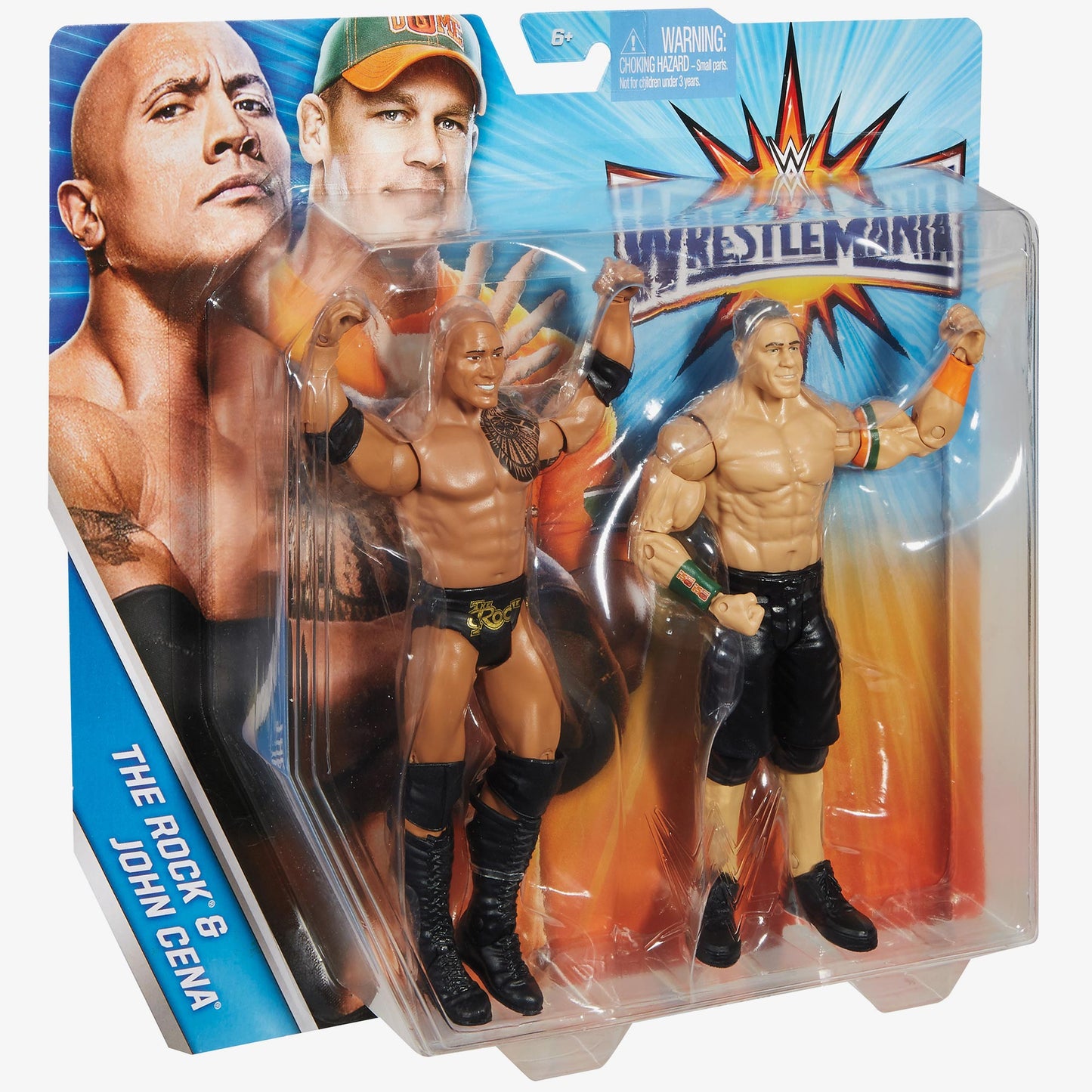 The Rock & John Cena - WWE Battle Pack WrestleMania 33 Series